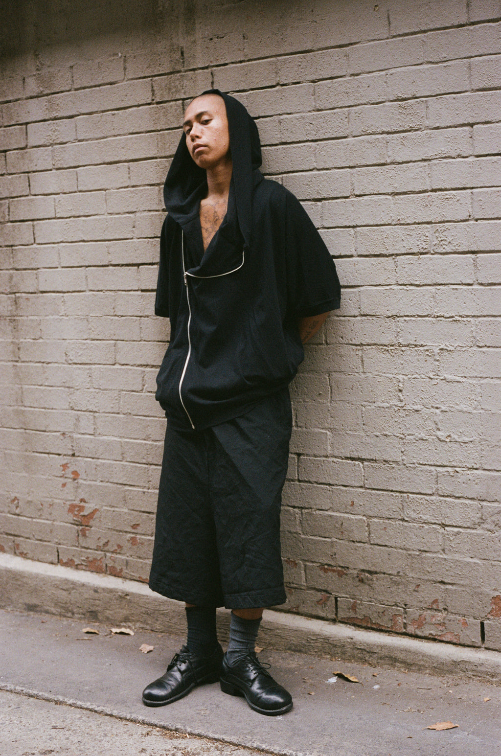 LAD Musician - Asymmetrical Zip Top