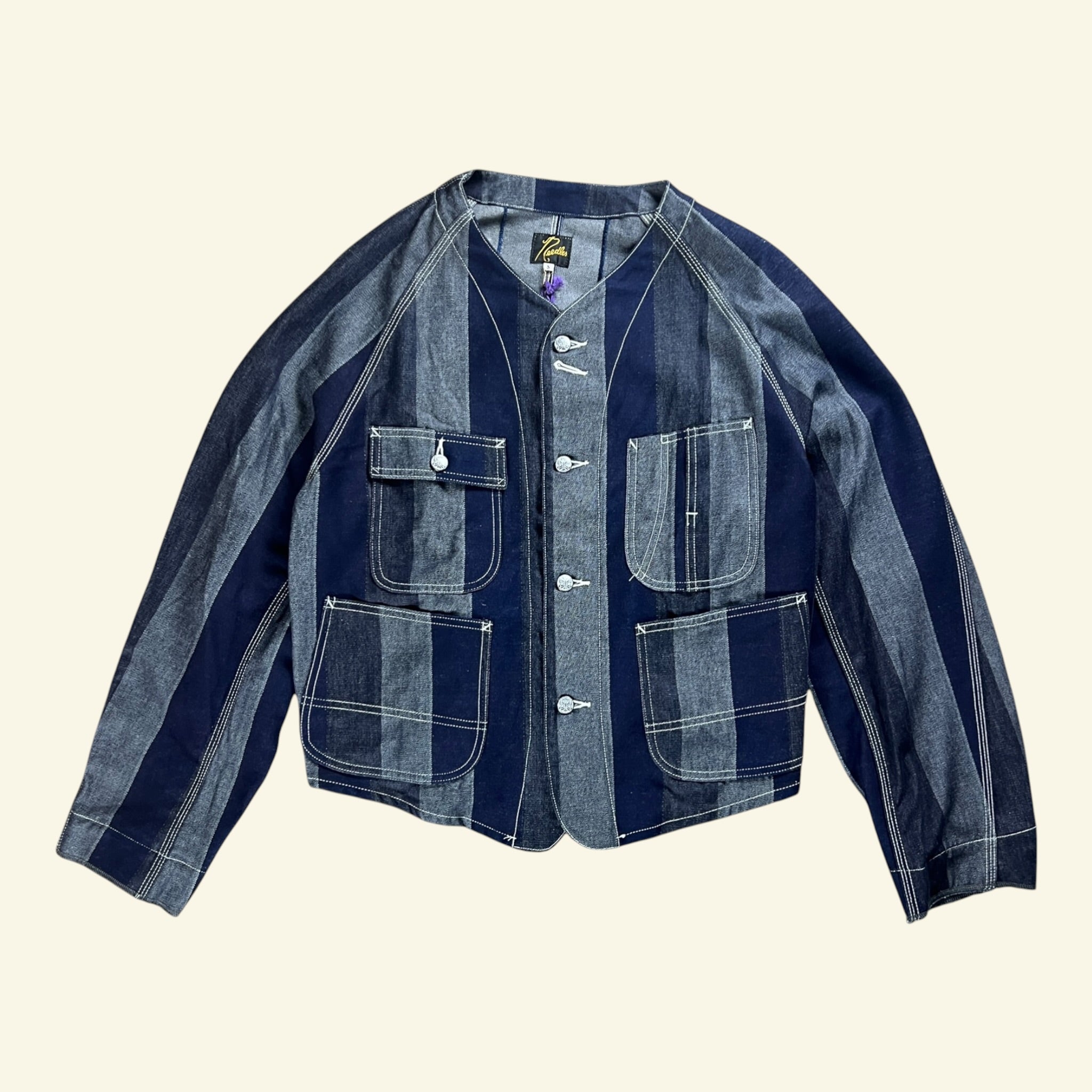 Needles - Indigo Short Denim Jacket