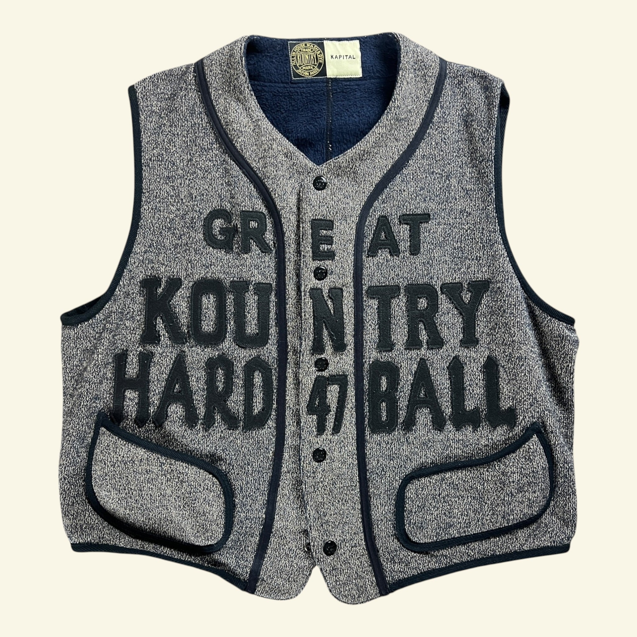Kapital Hard Ball Vest