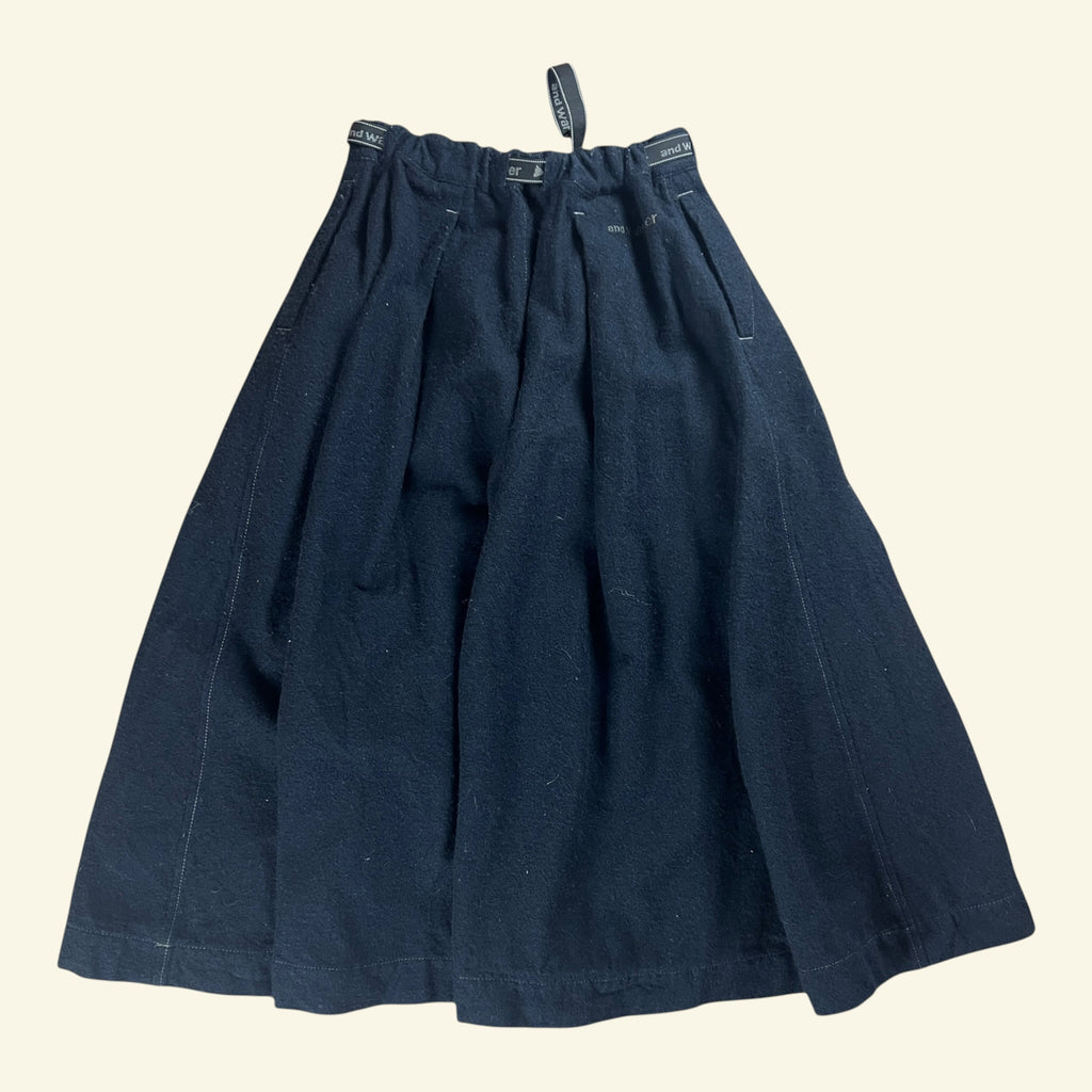 And Wander - Skirt Black
