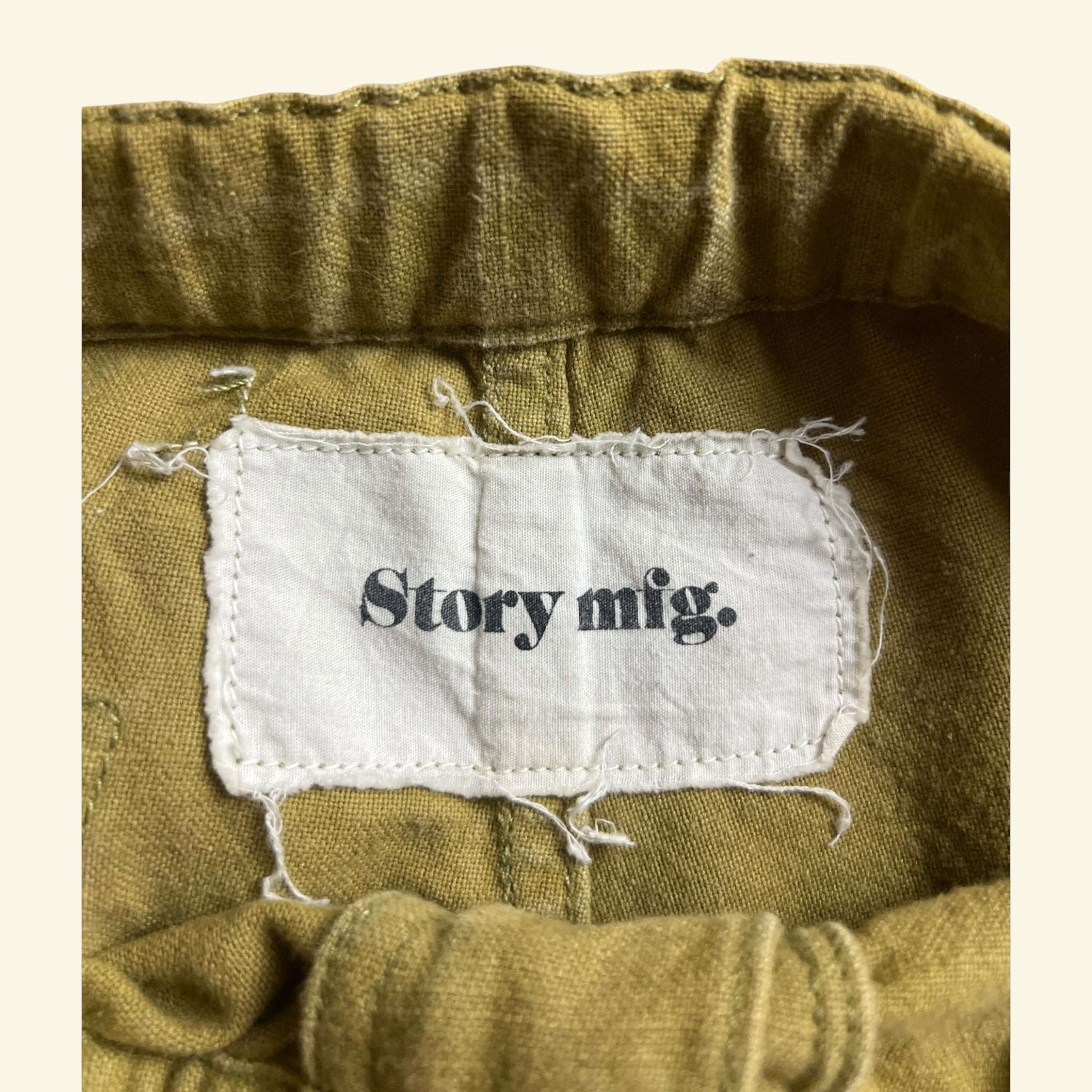 Story MFG - Parachute Pants Green