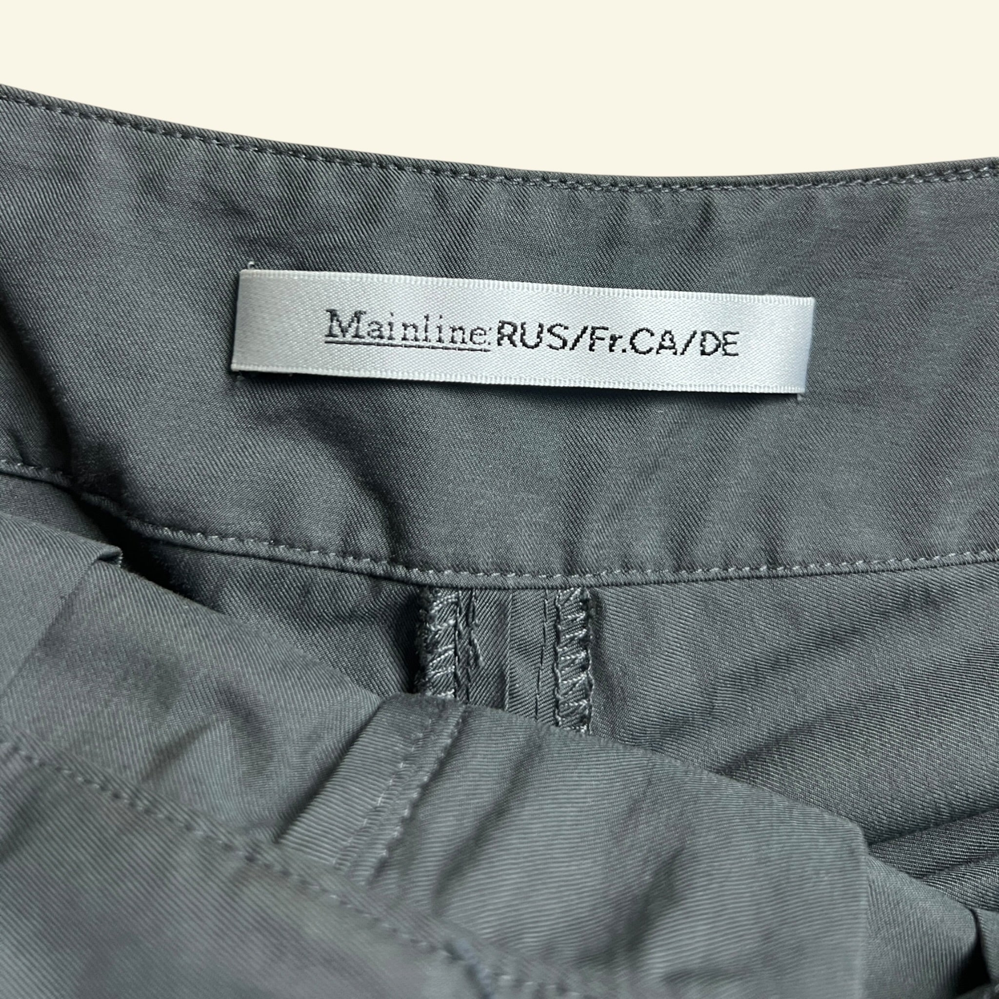 Mainline:Rus/Fr.Ca/De - Ilya Scrunch Asymmetric Trouser