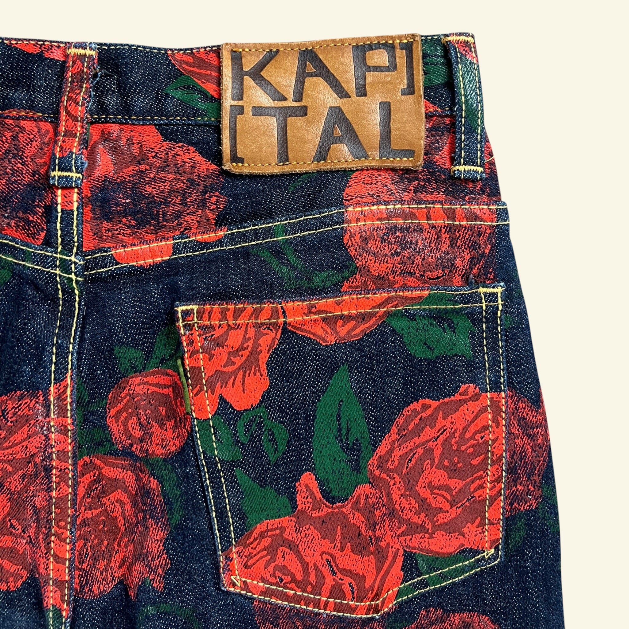 Kapital - (SS16) Denim Rose Jeans