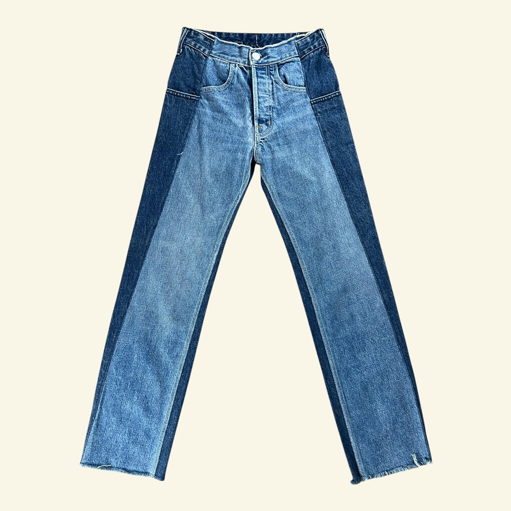 Helmut Lang - Two-tone Jeans