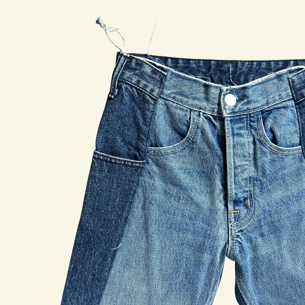 Helmut Lang - Two-tone Jeans