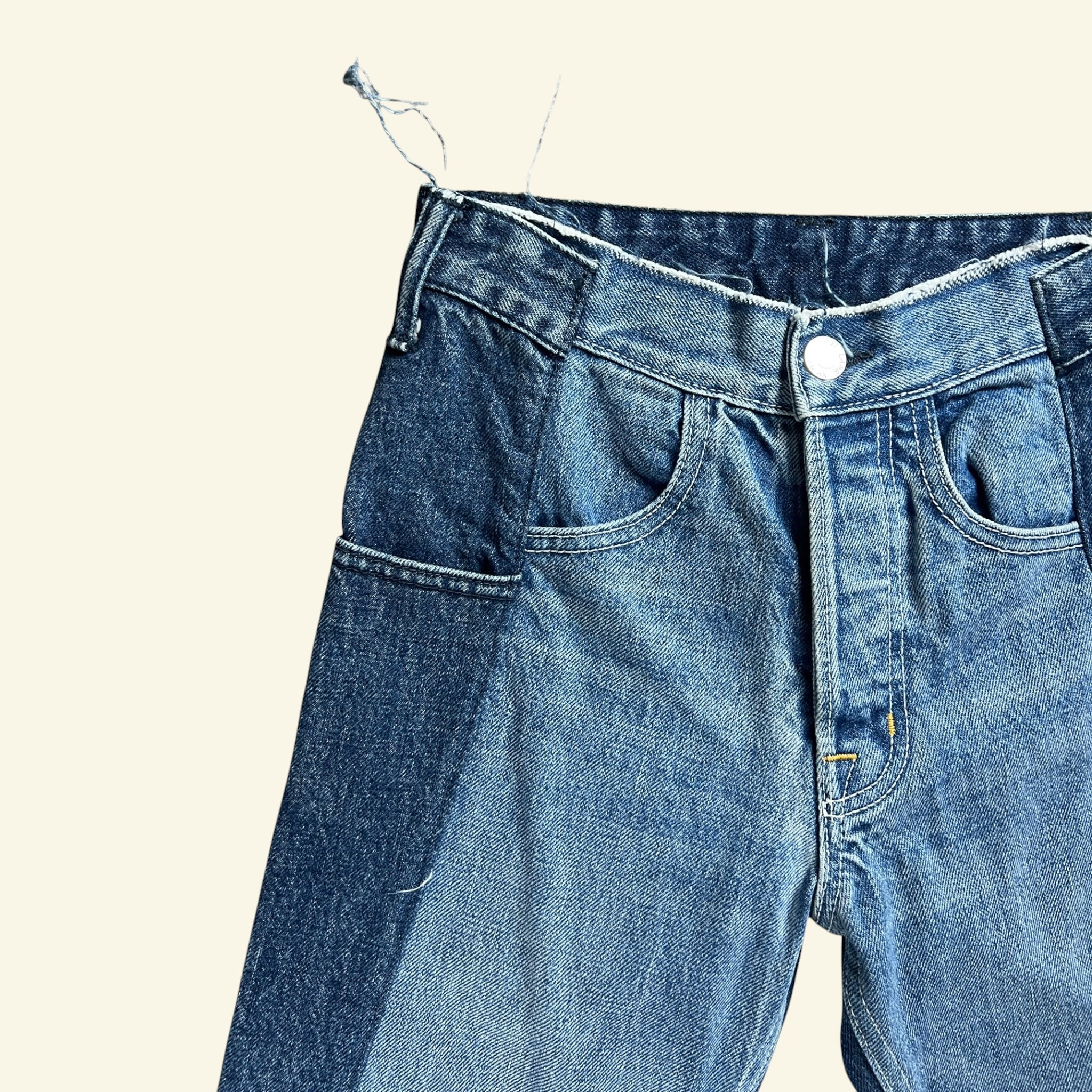 Helmut Lang - Two-tone Jeans