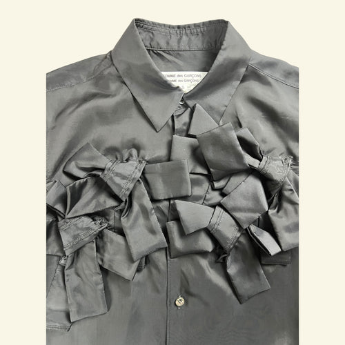 Comme des Garçons Bow Cupra Shirt Black AD23