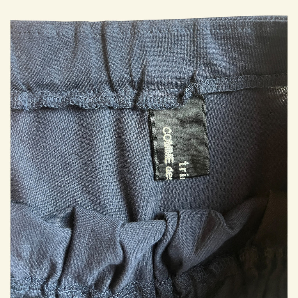 Comme des Garçons wrap tie skirt
