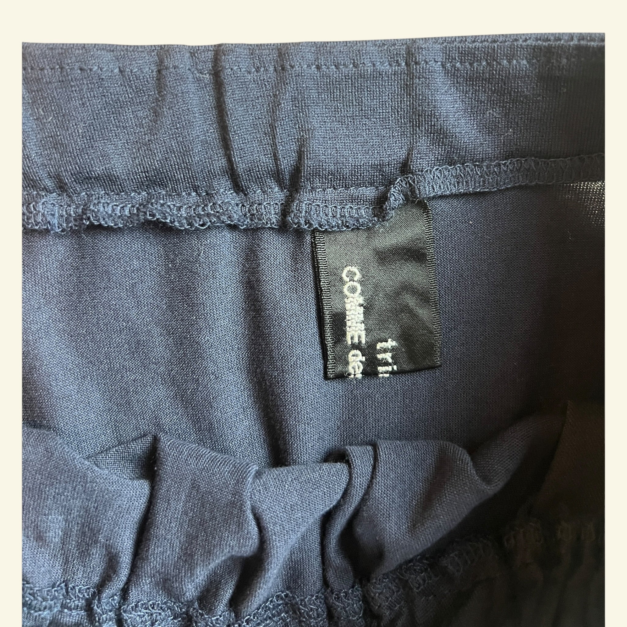 Comme des Garçons wrap tie skirt