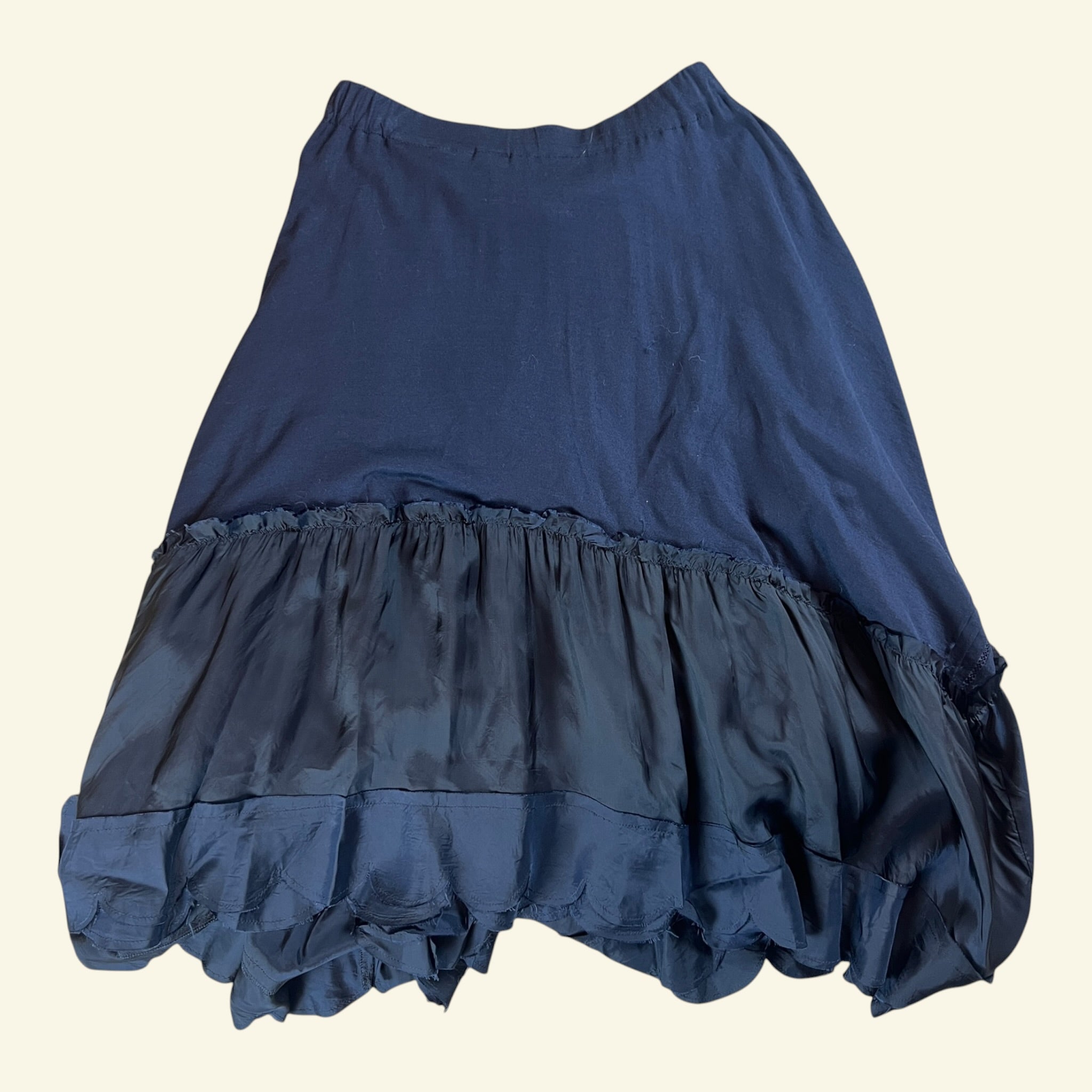 Comme des Garçons wrap tie skirt