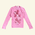 Comme des Garçons Pink Flower Pedal LS AD16