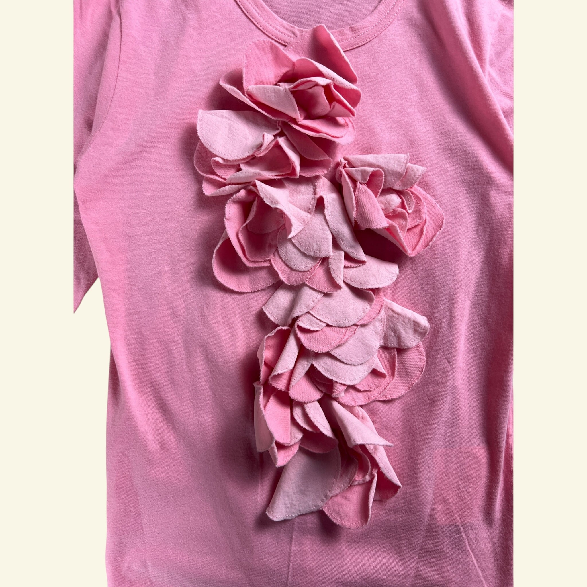 Comme des Garçons Pink Flower Pedal LS AD16