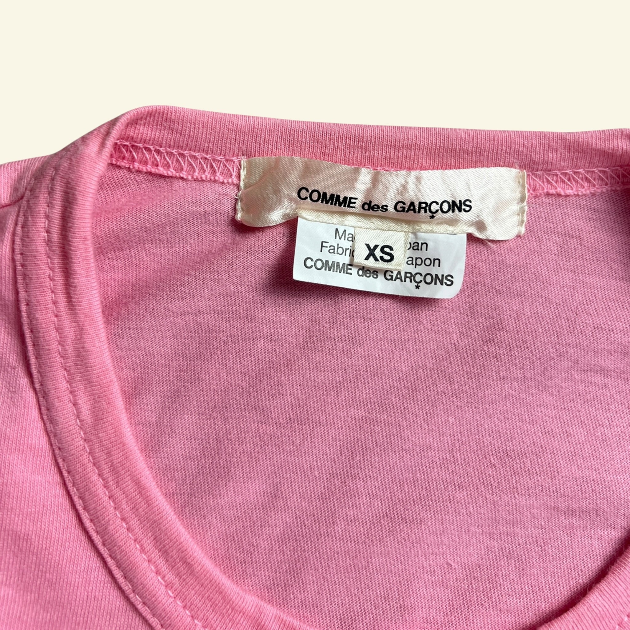 Comme des Garçons Pink Flower Pedal LS AD16