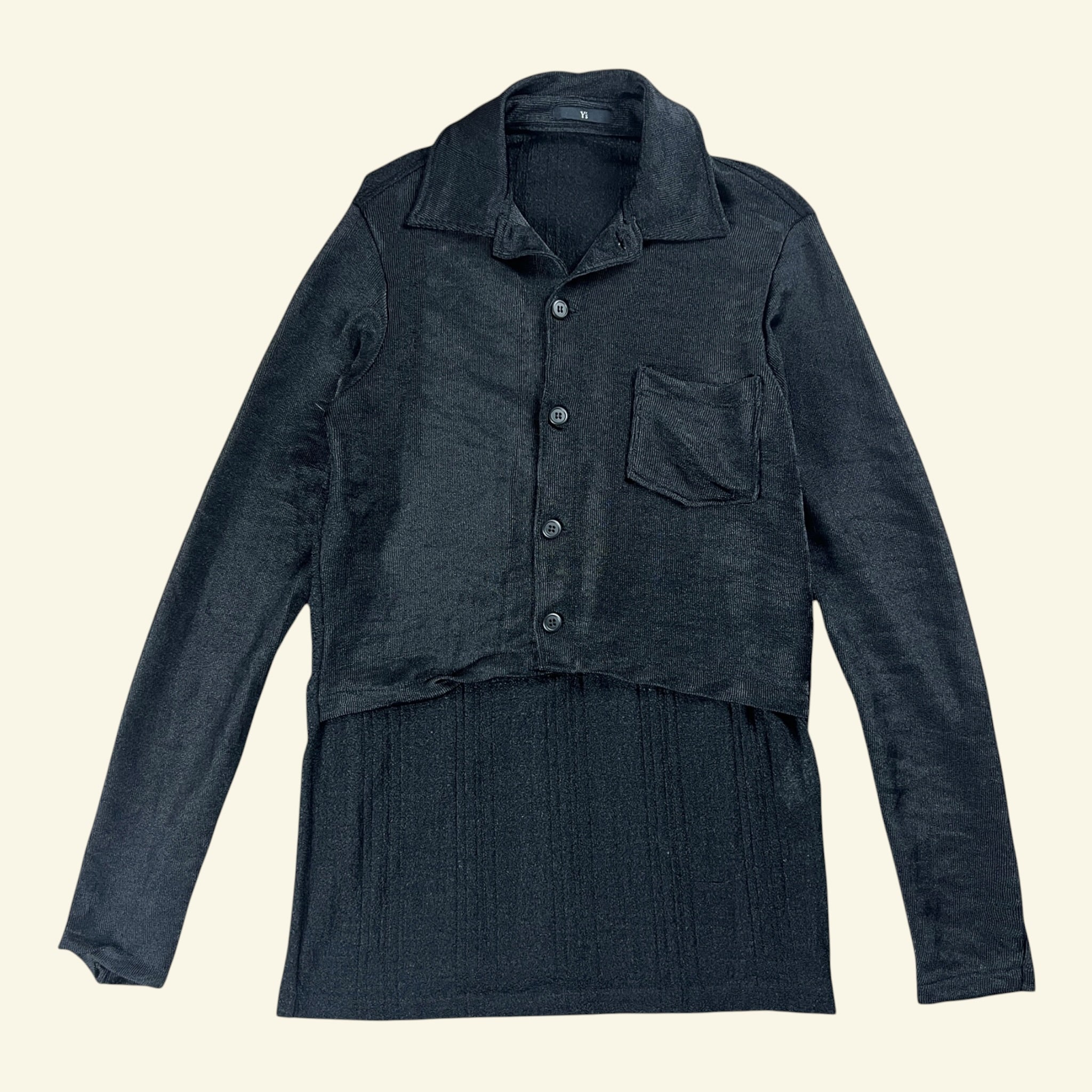 Y’s Yohji Yamamoto SS95 Layered Sheer Top
