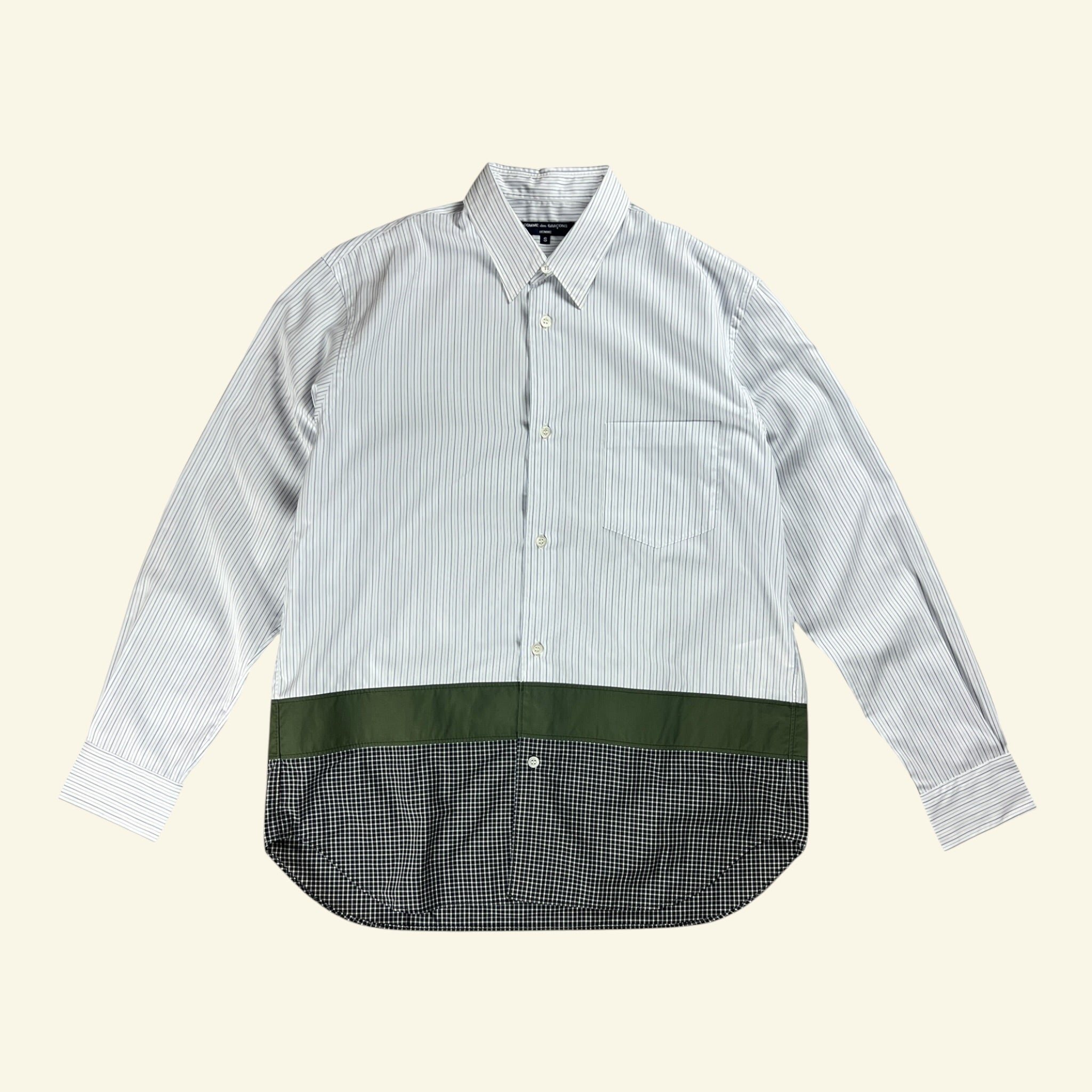 Comme des Garçons Homme Paneled Shirt AD20