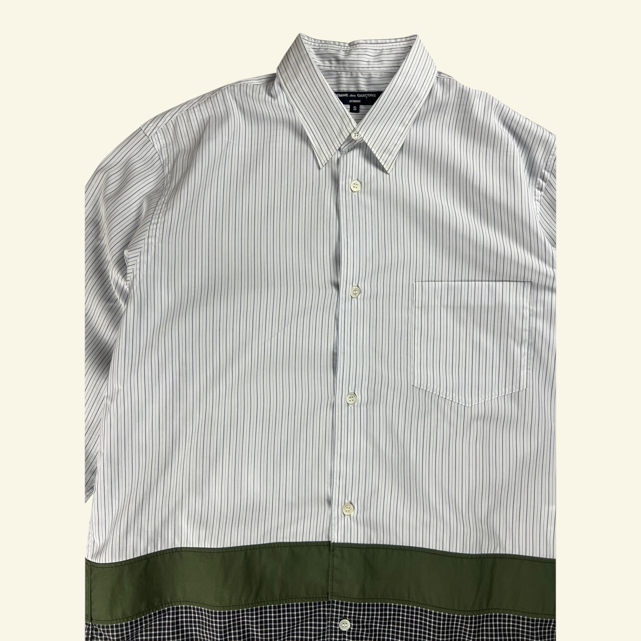 Comme des Garçons Homme Paneled Shirt AD20