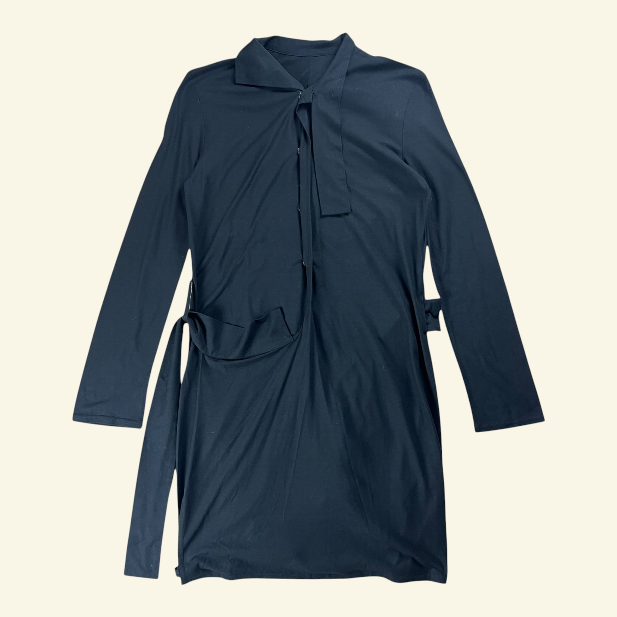 Yohji Yamamoto + Noir wrap dress