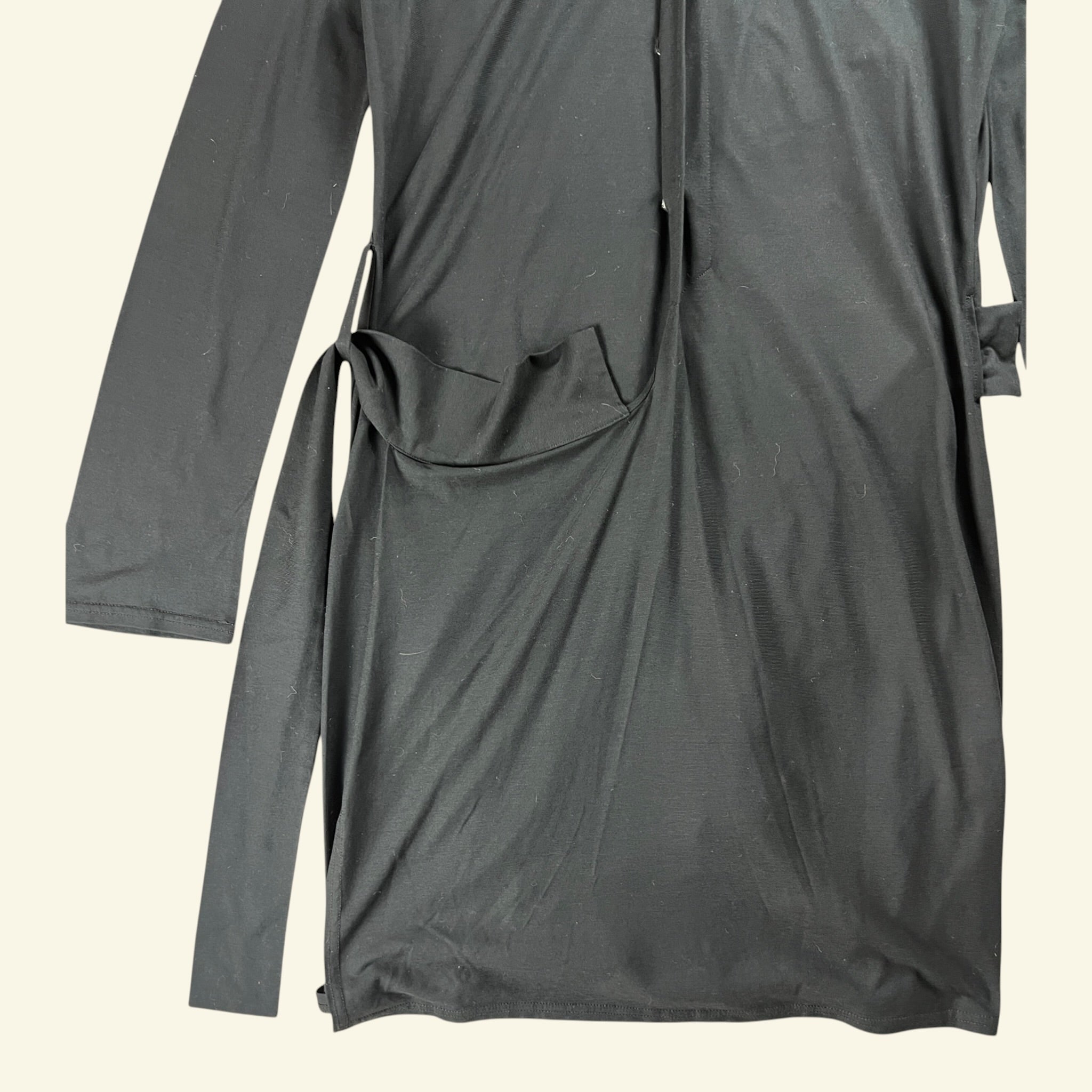 Yohji Yamamoto + Noir wrap dress