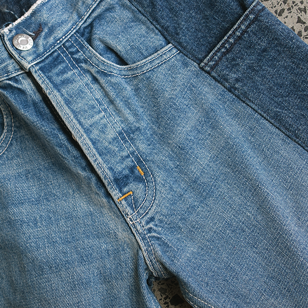 Helmut Lang - Two-tone Jeans