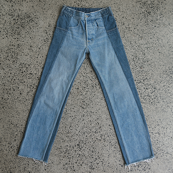 Helmut Lang - Two-tone Jeans