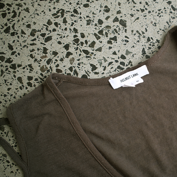 Helmut Lang - Asymmetrical Tank Top