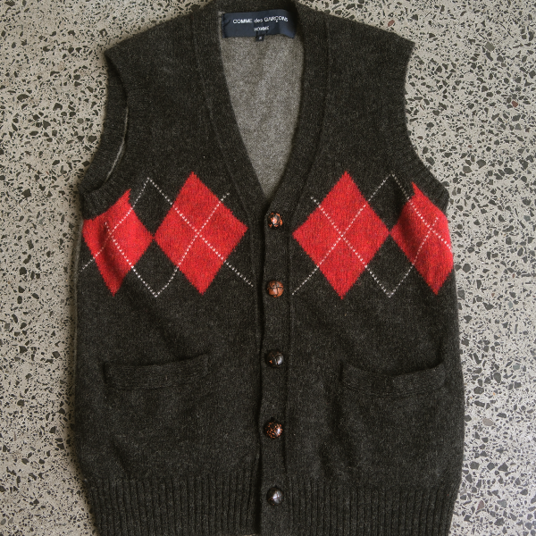 Comme des Garçons - Homme Knitted Vest