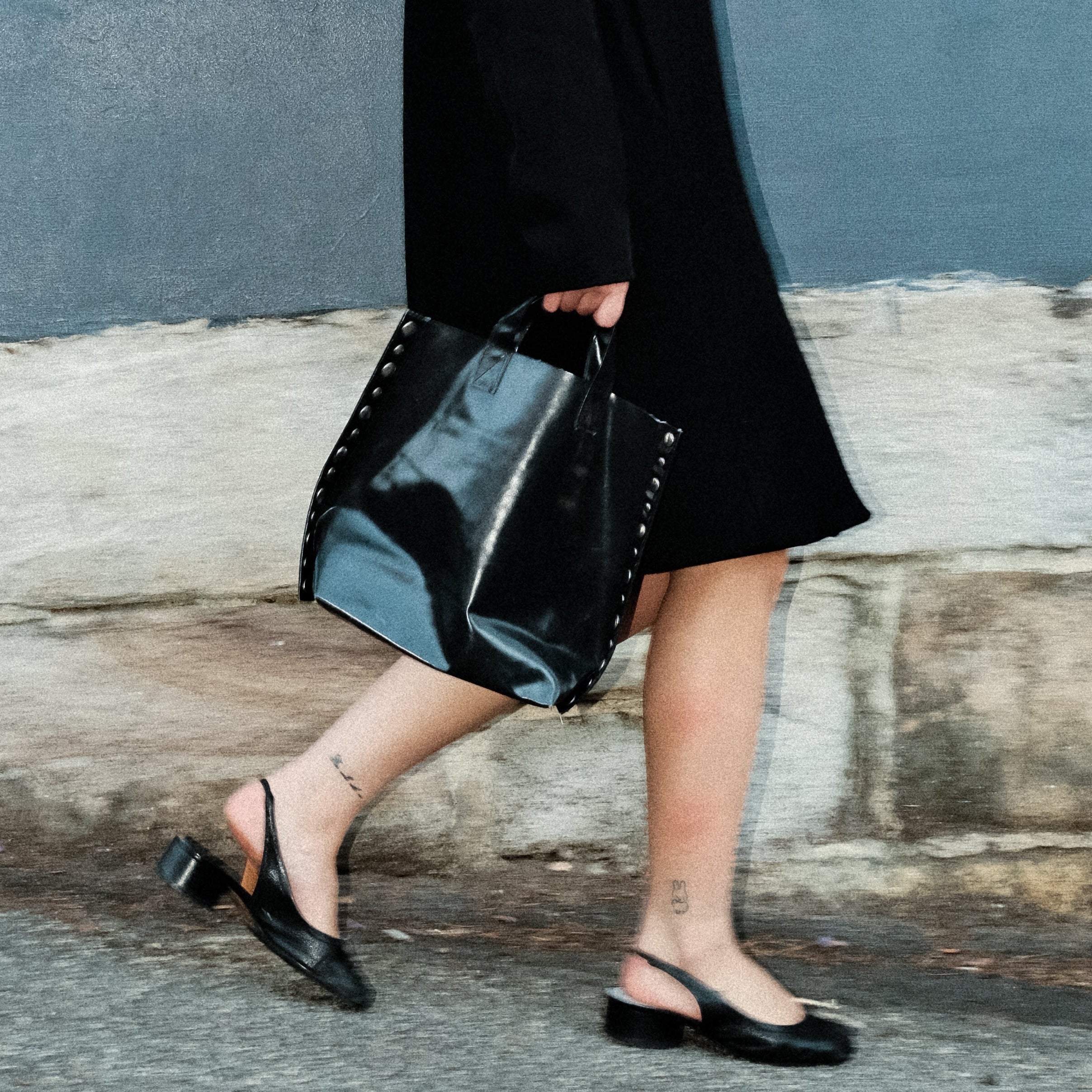 Comme des Garçons - Tricot PVC Handbag