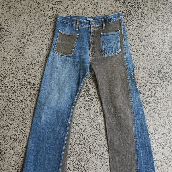 Kapital - Blue Patch Jeans