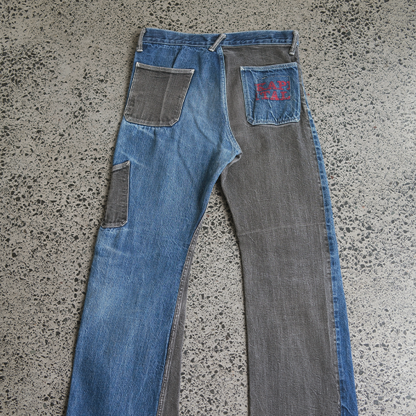 Kapital - Blue Patch Jeans