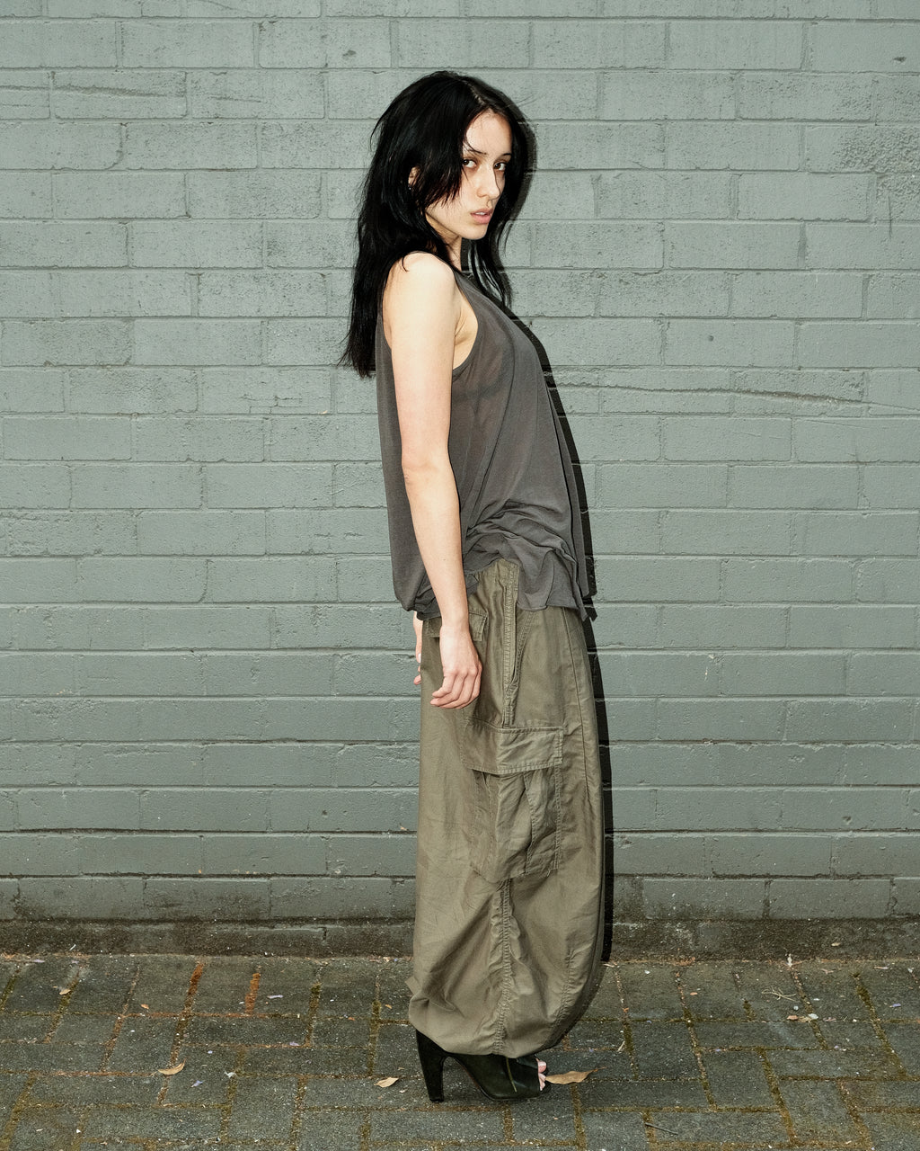 Helmut Lang - Asymmetrical Tank Top