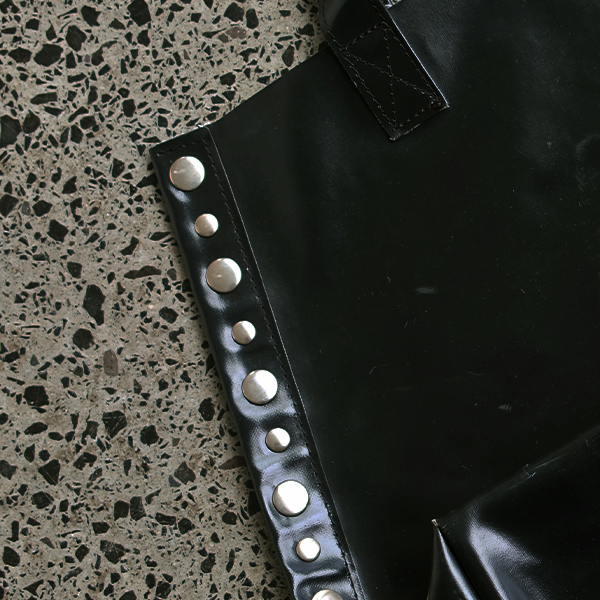 Comme des Garçons - Tricot PVC Handbag