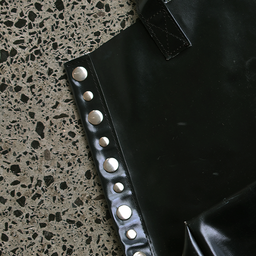 Comme des Garçons - Tricot PVC Handbag