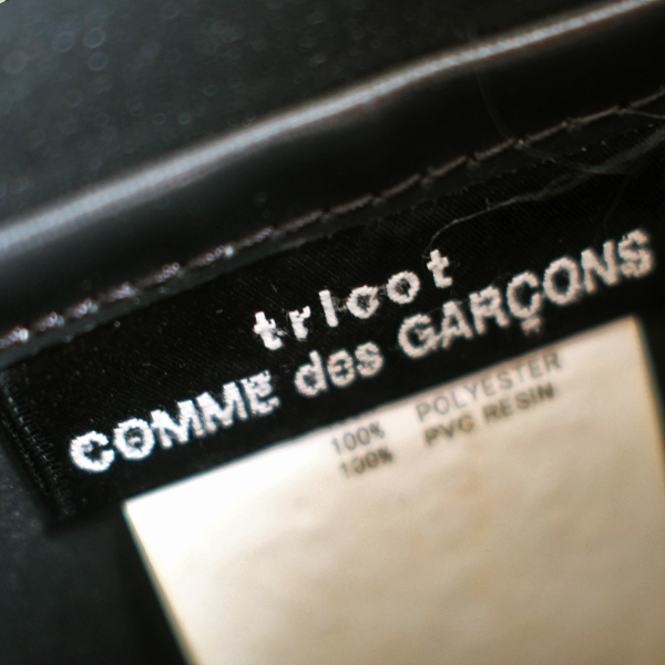 Comme des Garçons - Tricot PVC Handbag
