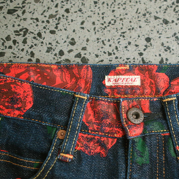Kapital - (SS16) Denim Rose Jeans