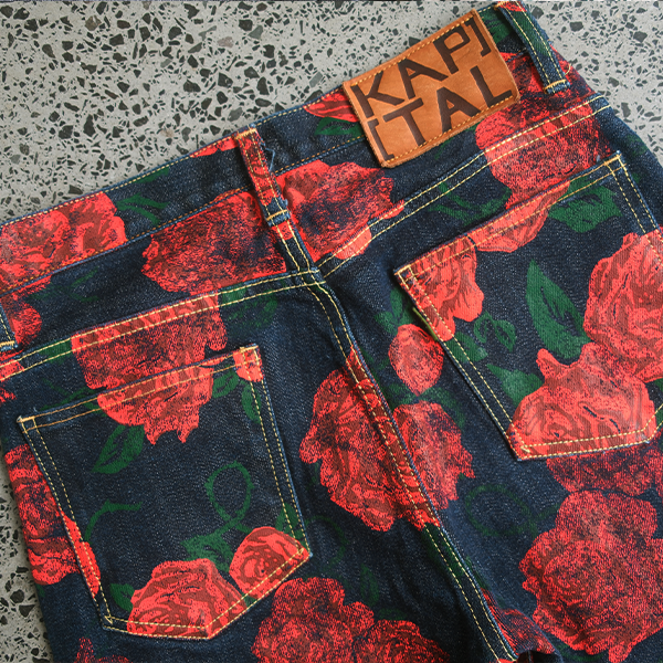 Kapital - (SS16) Denim Rose Jeans